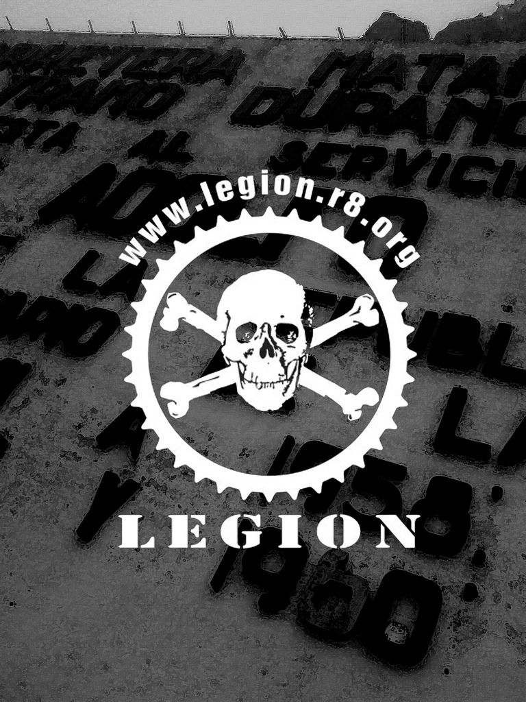 legion logo espinazo paredon